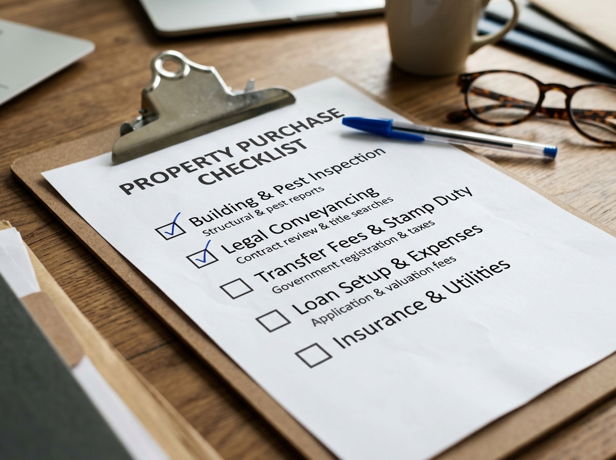 Comprehensive Settlement and Acquisition Cost Itemisation Checklist
