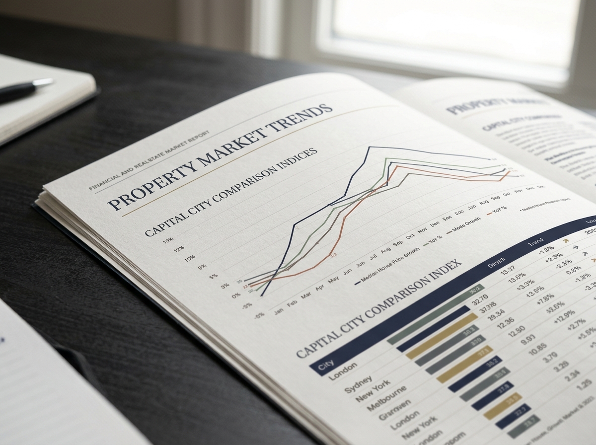 Australian Capital City Median Price Indices and Rental Yield Comparison